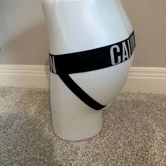 BOX FRESH Calvin Klein Men's Black Jock - Picture 3 of 6